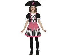 Fiesta Rožinė pirat kostume til piger