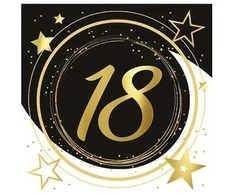 Fiesta Servetėlės, 18 metų