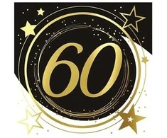 Fiesta Servetėlės, 60 metų