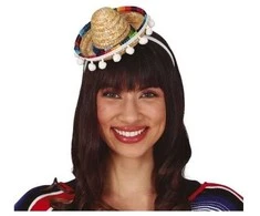 Fiesta Sombrero ant plaukų segtuko