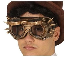 Fiesta Steampunk akiniai su atvartu