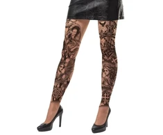 Fiesta Pėdkelnės su sataniškomis tatuiruotėmis