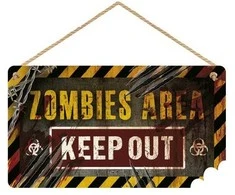 Fiesta Zombių draudžiamojo ženklas