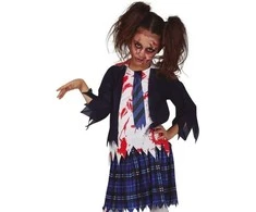 Fiesta Zombės moksleivės kostiumas