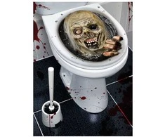 Fiesta Zombių tualeto dekoracija