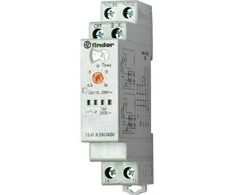 „Finder 13.61.8.230.0000“, pilkas, 16 A, CE, 110–230 V, -10–60 °C