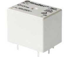 „Finder 36.11.9.005.4011“ PCB relė 5 V/DC 10 A 1 x perjungimo jungiklis 25 vnt. Vamzdis