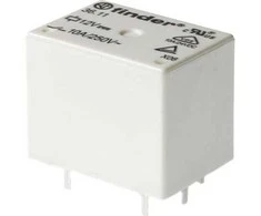 „Finder“ PCB montuojama galios relė, 48 V nuolatinės srovės ritė, 10 A perjungimo srovė, SPDT