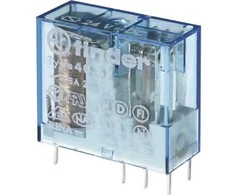 FINDER 36 V nuolatinės srovės 8 A–250 V kintamosios srovės 8 A–250 V relė 2 x UM RM = 5 mm