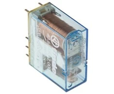 „Finder“ PCB montuojama relė, 12 V nuolatinės srovės ritė, 16 A perjungimo srovė, SPDT