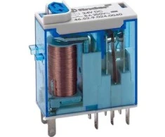 Finder Miniatiūrinė relė 8A 2P 24V DC (46.52.929.0074)