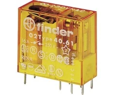 Finder 40.61.8.230.4000 Printrelais 230 V/AC 16 A 1 Wechsler 1 St.