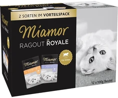 Mišinys MIAMOR Ragout Royale Kitten su galaretais 12x100g