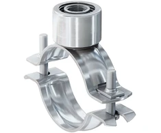 fischer 500725 - Vamzdžių spaustukas - Cinko plienas - 10 vnt.