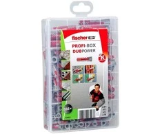 Kaiščių DuoPower rinkinys Profi-Box , Fischer 132 vnt.