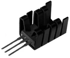Fischer Elektronik Šilumos kriauklė, reguliuojama iki -220 12,7 mm 14,5 mm 19 mm