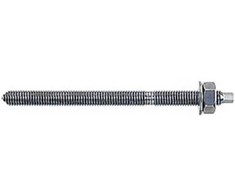 Fischer RG, M10, plienas, pilnai sriegiuotas strypas, 130 mm, 10 vnt.