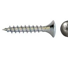 Fischer Santechnikos varžtas 4,0x30 mm - pilnas sriegis A2, UH pusapvalė galvutė PZ-2, 10 vnt. pakuotė