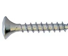 Fischer santechnikos varžtas 5,5x60 mm - pilnas sriegis A2, UH plokščia galvute PZ-2, 100 vnt. pakuotė