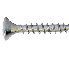 Fischer Santechnikos varžtas 6,0 x 75 mm - pilnas sriegis A2, UH plokščia galvute PZ-2, 100 vnt. pakuotė