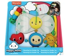 Fisher Price *FB GĖLIŲ KARUSELĖ SU ŽAISLAIS. Į VEIŽIMĄ
