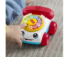 Fisher-Price - klasikinė „Chatting“ telefono transporto priemonė (JKD56)