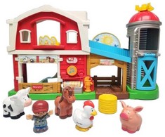 Fisher-Price - Mažųjų žmonių rūpestingas ir smagus gyvūnų ūkis DK/NO/SE (JGX11)