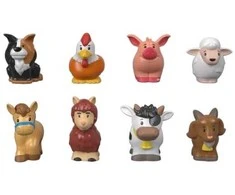 Fisher Price Mažųjų žmonių ūkio gyvūnų draugai