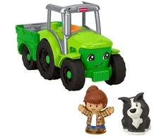 Fisher Price Little People Push and Play traktorius JGX12