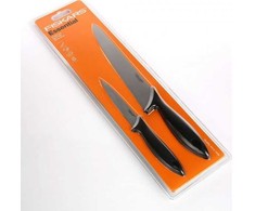 Fiskars 1023783 Messer-Set, 2-teilig, juodas