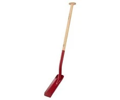 Fiskars kanalizacijos kastuvas Classic PRO - Ašmenys pagaminti iš boro plieno, FSC uosio medienos rankena, ilgis 129 cm