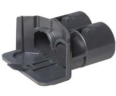 FIX-PRO perėjimo kabelis 0,33 metro H07RN-F 3G1,5. 16A 230V 2 kontaktų su įžeminimu, iš mėlyno CEE lizdo į DK prailgintuvą