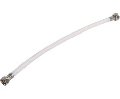 FIX-PRO jungiamoji žarna, PVC, balta, 1/2" x 1/2", ilgis 500 mm