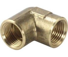 FIX-PRO kampinis 3/4 colio 90 laipsnių įvorė / įvorė žalvarinė