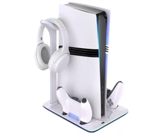 Fixed Stacja dokujące do PlayStation 5 juoda-balta (FIXPS5PS-MCS-BW)