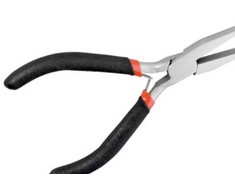 Fixpoint tiesios plokščios replės su izoliacija 125 mm (77094)