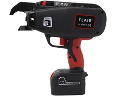 Flair 14,4 V rišimo mašina FL-40RT/2 su 2 x 4,0 Ah baterijomis, įkrovikliu, dėklu ir 2 siūlų ritinėliais