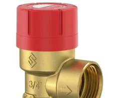 FLAMCO Prescor apsauginis vožtuvas 2,5 bar 3/4" x 3/4", skirtas iki 50 % glikolio