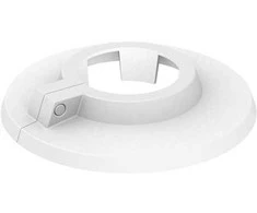 FLAMCO Plastikinė rozetė, balta, 15 mm, dviejų dalių, Ø 55 mm