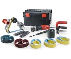 Metalo poliravimo mašinėlė FLEX BSE 14-3 INOX Set