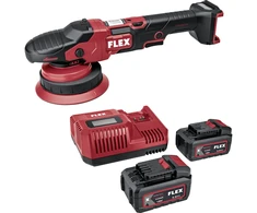 Flex Tools Flex akumuliatorinis poliravimo įrenginys XFE 2 15 18-EC/5,0 rinkinys