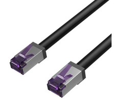 Nezatříděno Shiverpeaks Kabelis krosowy Flexline RJ-45, Cat 6a, S/FTP, juoda, 1.5 m (FL31-28155)