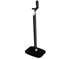 Flexson FLXE300PFS1021, Grindys, Aliuminis, Plienas, Juoda, Laisvai pastatomas, 1 koja(-os), Kinija
