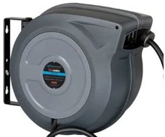 Flowconcept Automatinė žarnos ritė 3/8' - T/oras, plastikinėje dėžutėje su 20 m polimerine žarna - 20 bar