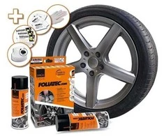 Foliatec Purškimo folija, pistoletas pilkas 2 x 400 ml