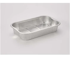 Folijos indelis, Plus Pack Ready2Cook Stačiakampis 1400 ml 265x162x47mm aliuminis, aliuminis, pakuotė po 150
