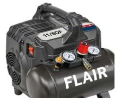 Folke-Larsens Eftf. A/S FLAIR 11/6OF kompresorius, 230 V, 1,0 AG, tylus