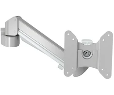 Formingfunction Formavimo funkcija „Elevate“ monitoriaus laikiklis 55 – 3–8kg, dujinė spyruoklė, tvirtinamas prie bėgelio | VESA 75x75–100x100 | Maks. 8kg | Bėgelių sistema | Sidabrinė