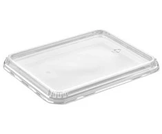 Færch Dangtelis plastikiniams padėklams 2227 plokščias 372 vnt./indelis skaidrus A-pet - (372 vnt.)