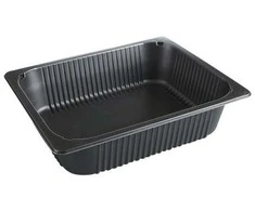 Færch Plastikinis padėklas 1/2GN ypač aukštas PP 327x268x80mm 4895ml 92vnt./padėklas